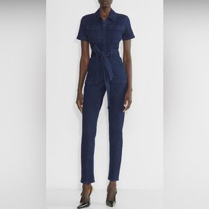 NWT Women’s Denim Jumpsuit. Size 0.